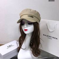 Balenciaga女士帽子 巴黎世家經典軍帽貝雷帽  mm1151