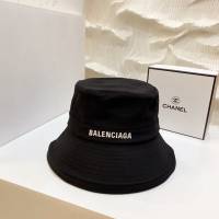 Balenciaga男女同款帽子 巴黎世家印花漁夫帽  mm1199