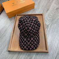 LV新品男士帽子 路易威登牛頭印花棒球帽鴨舌帽  mm1326