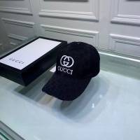 Gucci男女同款帽子 古馳刺繡棒球帽鴨舌帽  mm1360