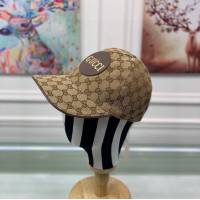 Gucci新品男士帽子 古馳GG印花棒球帽鴨舌帽  mm1374
