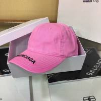 Balenciaga男女同款帽子 巴黎世家刺繡字母棒球帽鴨舌帽  mm1412