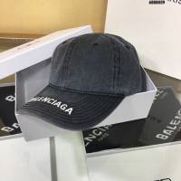 Balenciaga男女同款帽子 巴黎世家刺繡字母棒球帽鴨舌帽  mm1413
