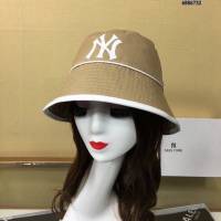 NY男女同款帽子 MLB光絲棉漁夫帽遮陽帽  mm1429