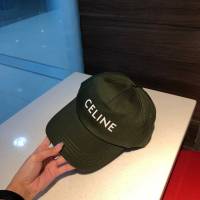 CELINE男女同款帽子 賽琳經典字母棒球帽鴨舌帽  mm1476