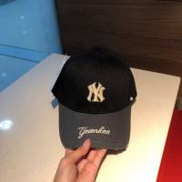 NY新品男士帽子 MLB做舊拼接棒球帽鴨舌帽  mm1478