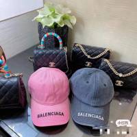 Balenciaga男女同款帽子 巴黎世家水洗做舊棒球帽鴨舌帽  mm1647