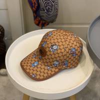 Gucci男女同款帽子 古馳聯名哆啦A夢叮噹貓棒球帽鴨舌帽  mm1669