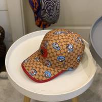 Gucci男女同款帽子 古馳聯名哆啦A夢叮噹貓棒球帽鴨舌帽  mm1670