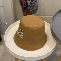 Chanel新品女士帽子 香奈兒不對稱簡約漁夫帽遮陽帽  mm1688