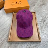 LV男女同款帽子 路易威登印花棒球帽鴨舌帽  mm1766