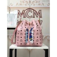 MCM女包 原單 新款 6215兔彩虹 經典兔子抽繩 小鉚釘 MCM女單肩包 斜挎包  mdmc1006
