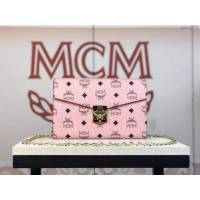MCM女包 原單 8088 風琴式隔層 Patricia斜挎包 MCM鏈條單肩包 折疊翻蓋錢包 可手拿  mdmc1009