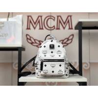 MCM雙肩包 原單 5719超迷你 經典款 新版雙排釘菱形釘 MCM女背包  mdmc1031