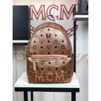 MCM雙肩包 原單 5933小號 Trilogie Stark子母包 實用百搭 MCM經典印花 限量款 可拆卸口袋後背包  mdmc1048