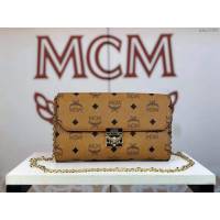 MCM女包 原單 6202中號 折疊袋蓋 Millie鏈條斜挎包 MCM單肩女包 MCM手拿包  mdmc1064