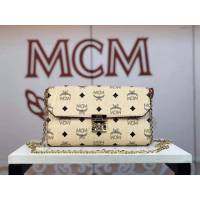 MCM女包 原單 6202中號 折疊袋蓋 Millie鏈條斜挎包 MCM單肩女包 MCM手拿包  mdmc1065