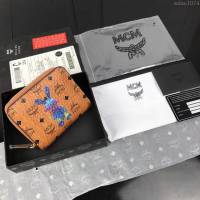 MCM女錢包 原單 8082兔子款 MCM小單拉錢包 單拉隔襠式散錢包 現金袋  mdmc1074