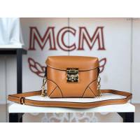 MCM女包 原單 6240全皮 月彎形行李袋 Berlin Visetos腰包 MCM單肩斜挎女包  mdmc1127