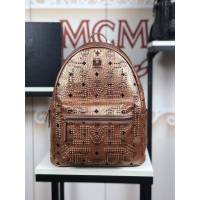 MCM雙肩背包 原單 5927小號 Gunta“M”字形鉚釘背包 金屬鉚釘 MCM女背包  mdmc1135