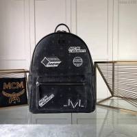 MCM雙肩背包 原單 Victory Patch Stark雙肩背包 飾以多彩貼花裝飾 高端品質 MCM女背包  mdmc1192