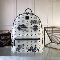 MCM雙肩背包 原單 Victory Patch Stark雙肩背包 飾以多彩貼花裝飾 高端品質 MCM女背包  mdmc1193