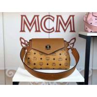 MCM女包 原單 6295 19年新款 cross body單肩包 經典印花 鎖扣手提包 MCM女手拎包 斜挎包  mdmc1223
