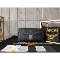 MCM女包 原單 2019款新版 字母組合圖案 MCM Millie Visetos包 MCM單肩包 MCM鏈條斜跨女包  mdmc1276