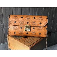 MCM女包 高端MCM 字母組合圖案 Millie Visetos包 MCM單肩包 MCM鏈條斜跨女包  mdmc1281
