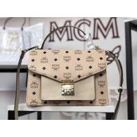 MCM女包 原單 6236 MCM新品 Patricia風琴式郵差包 MCM手提包 女手拎包 MCM單肩斜挎包  mdmc1300