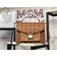 MCM女包 原單 6236 MCM新品 Patricia風琴式郵差包 MCM手提包 女手拎包 MCM單肩斜挎包  mdmc1302