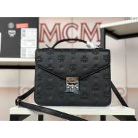 MCM女包 原單 6235 專櫃同步 Patricia打釘風琴包 翻蓋式搭配月桂鎖按扣 MCM單肩斜跨女包 MCM女手提包 手拎包  mdmc1361