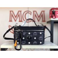 MCM女包 原單 30913 新款Rockstar化妝箱 百搭款女手提包 MCM單肩斜挎包  mdmc1371