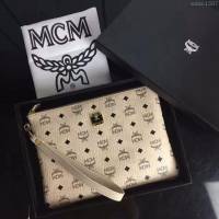 MCM手包 原單 2153 MCMSTARP經典簡約手拿包 配手拎帶子 MCM女包 手拿包  mdmc1387
