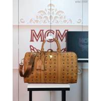 MCM旅行包 原單 6022 MCMTraveler Visetos 週末旅行包 Visetos印花塗層帆布 經典款MCM旅行袋  mdmc1408