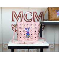 MCM女包 原單 6203 MCM兔子款 新款迷你購物袋 3D絲印兔子 可手拎單肩斜挎  mdmc1424