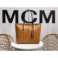 MCM女包 原單 MCM新款購物袋 Visetos印花材料 Anya購物袋 MCM單肩包  mdmc1430