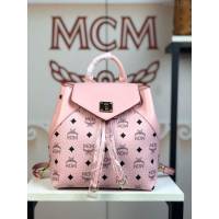 MCM雙肩包 原單 5922 2019新款 Essential兩用包 頂部邊緣抽繩設計 正面翻蓋 MCM女背包  mdmc1438