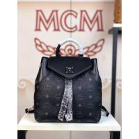 MCM雙肩包 原單 5922 2019新款 Essential兩用包 頂部邊緣抽繩設計 正面翻蓋 MCM女背包  mdmc1439