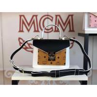 MCM女包 原單 6246拼色 原單新品 Patricia色塊單肩包 經典Visetos圖案 MCM手提女包 手拎包 MCM斜挎包  mdmc1443