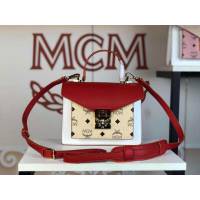 MCM女包 原單 6246拼色 原單新品 Patricia色塊單肩包 經典Visetos圖案 MCM手提女包 手拎包 MCM斜挎包  mdmc1444