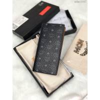 MCM錢包 原單 8020 MCM男士兩折長款錢包 休閒式錢夾票夾  mdmc1447