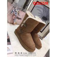 UGG 海外代購限量版 皮毛一體澳洲羊毛 時尚保暖 雪地靴 QZS2228