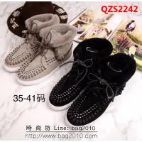 UGG 保暖神器 牛反絨面 內增高羊毛墊腳 時尚保暖 雪地靴 QZS2242
