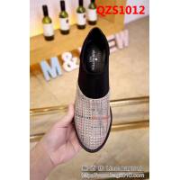 CHANEL香奈兒 2018小香最新款 頭層牛皮配彈力布 女單鞋 QZS1012