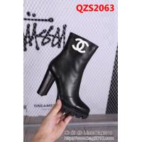 CHANEL香奈兒 爆款 18年專櫃正品 A668 牛皮中筒靴 QZS2063