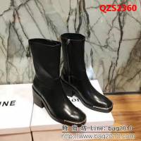 CHANEL香奈兒 2018亞力山大王 最新款 舒適百搭女靴 牛皮+彈力U QZS2360