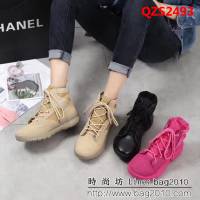 CHANEL香奈兒 2018秋冬最新 老爹鞋 系帶＋牛仔+復古反絨皮 復古厚底美鞋 QZS2493
