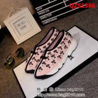 DIOR迪奧 經典爆款 水滴款花園鞋 刺繡跑鞋 QZS1386
