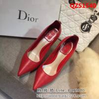 DIOR迪奧 2018春季新款 幸運五角星 尖頭高跟 女單鞋 QZS1540